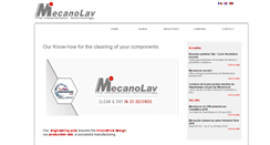 Desktop Screenshot of mecanolav.com